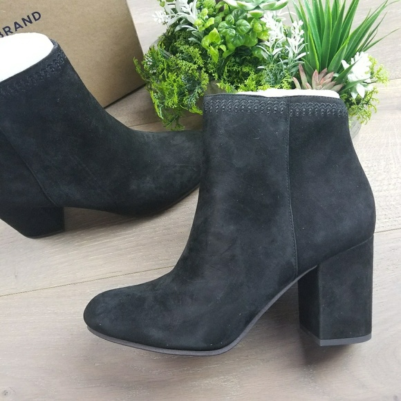 LOWEST Lucky Brand Salmah 2 Block Heel Ankle Boot - Picture 2 of 8